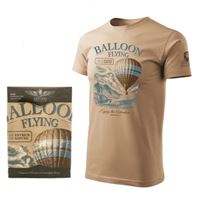 ANTONIO T-Shirt with hot air BALLOON, M