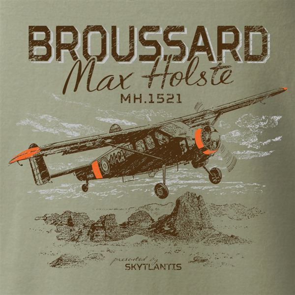 ANTONIO T-Shirt with airplane MH.1521 BROUSSARD, M