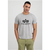 Alpha Industries Basic T-shirt grey heather, XXL