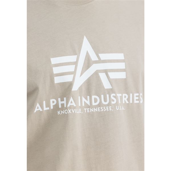 Alpha Industries Tričko Basic béžová, L