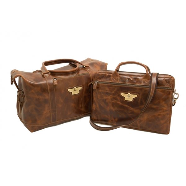ANTONIO Leather travel cabin bag ROYAL CLASS