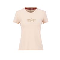Alpha Industries Women T-shirt Crystal peach, S