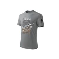 ANTONIO T-Shirt with glider DISCUS-2, grey, M