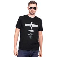 EEROPLANE T-shirt ZLIN Z-50 black, XXL