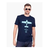 EEROPLANE T-shirt ZLIN Z-50 aerobatic - navy, XL