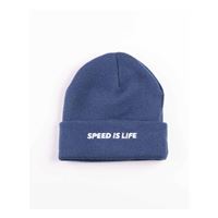 EEROPLANE Glider beanie "Speed is Life" blue steel