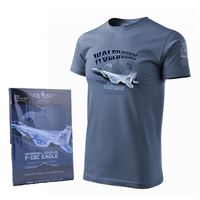 ANTONIO T-shirt with fighter F-15C EAGLE, XXL