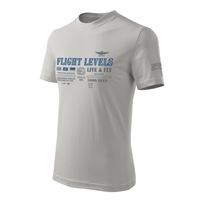 ANTONIO T-Shirt FLIGHT LEVELS, grey, XXL