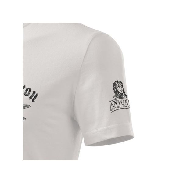 ANTONIO T-Shirt with FOKKER TRIPLANE DR.1 DREIDECKER, white, M