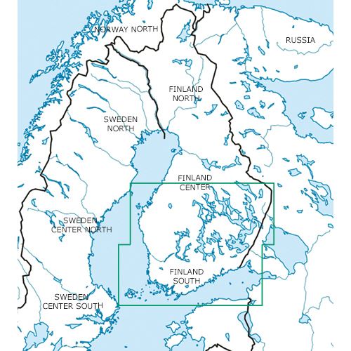 Finland South VFR Chart 2024