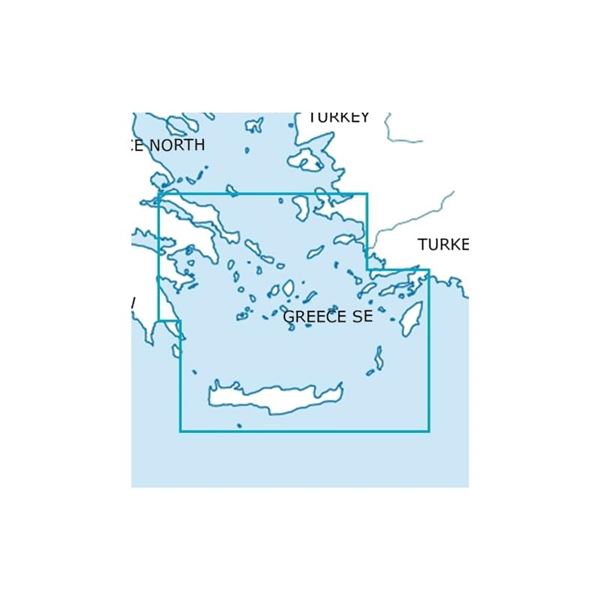 Řecko Jihovýchod VFR mapa 2024