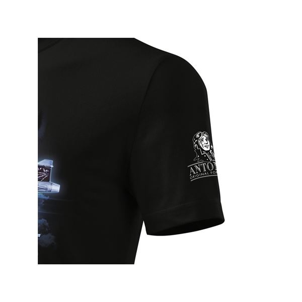ANTONIO T-Shirt with fighter JAS-39/C GRIPEN, black, M