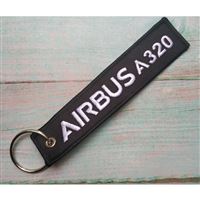Key Ring AIRBUS A320 black
