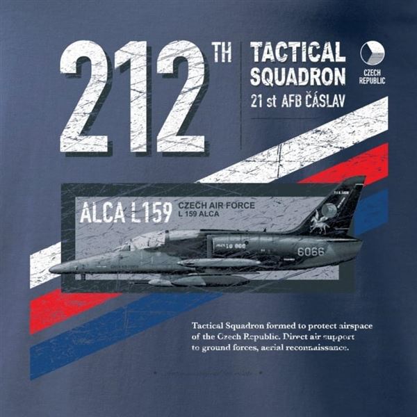 ANTONIO T-Shirt with Aero L-159 ALCA TRICOLOR, M