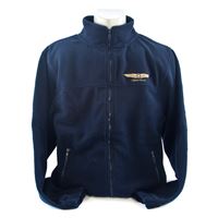 Sweatshirt jacket “CZECH PILOT” fleece, XL