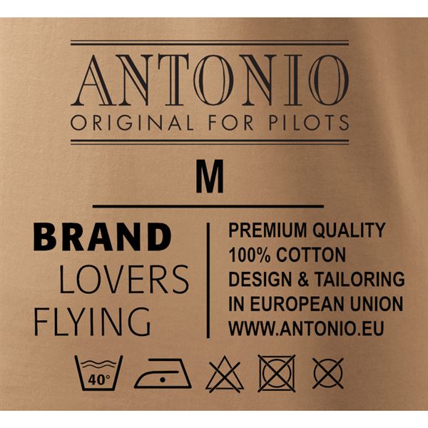 ANTONIO T-shirt with a helicopter Mi-171S, M