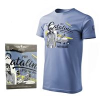 ANTONIO T-Shirt with flying boat PBY Catalina, M