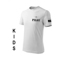ANTONIO Kid's T-Shirt PILOT white, 6 years