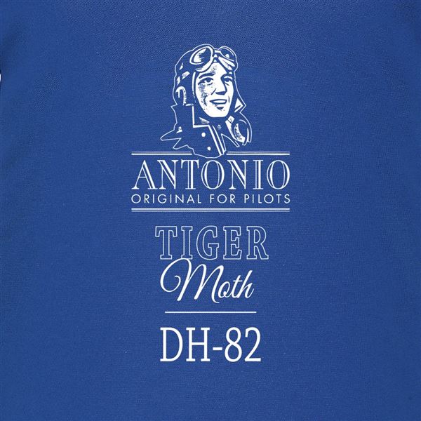 ANTONIO Poloshirt DE HAVILLAND TIGER MOTH, blue, XXL