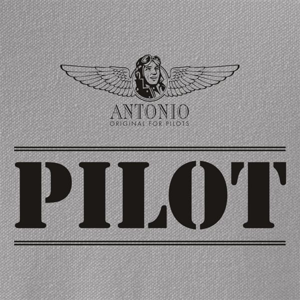 ANTONIO Poloshirt PILOT, grey, L