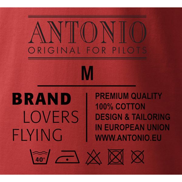 ANTONIO T-Shirt Zlin-142 burgundy, L