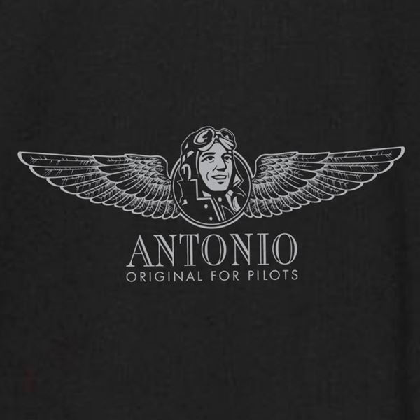 ANTONIO Women sweatshirt with an aviation theme AIR SERVICE, L