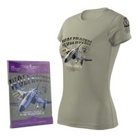 ANTONIO Women's T-Shirt with fighter F-4E PHANTOM II, XXL