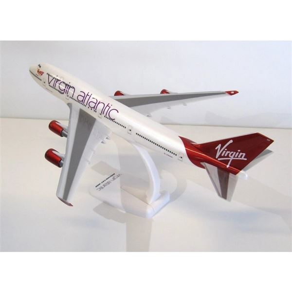 Model B747 Virgin Atlantic Airways 2010 Barbarella 1:250