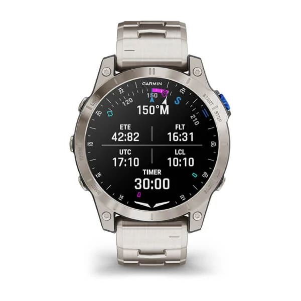 Garmin D2 Mach 1, Titanium Band