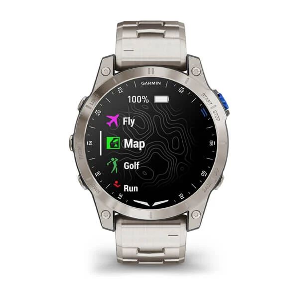 Garmin D2 Mach 1, Titanium Band