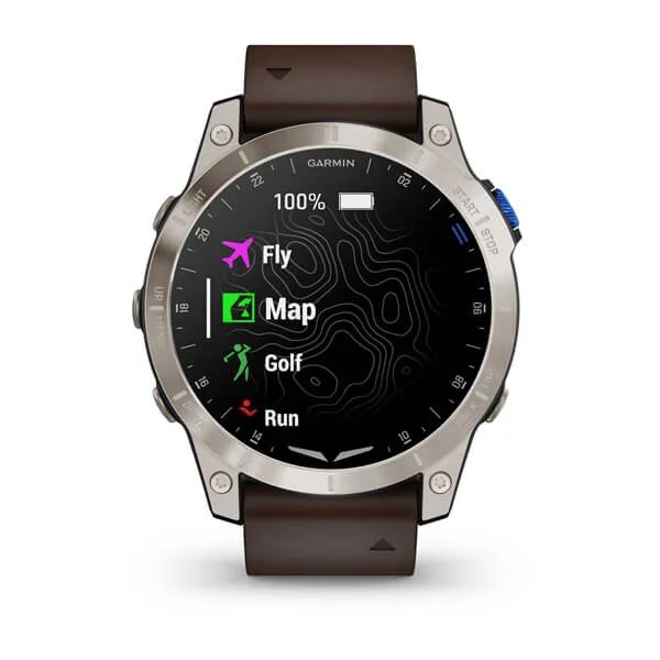 Garmin D2 Mach 1, Smartwatch, Leather
