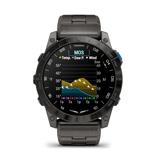 Garmin D2 Mach 1 Pro chytré hodinky pro piloty