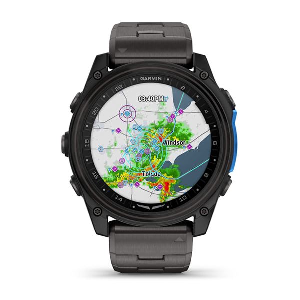 Garmin D2 Mach 2 Titan 51mm, Chytré hodinky pro piloty 