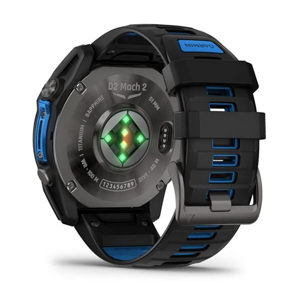 Garmin D2 Mach 2 Titan 51mm, Chytré hodinky pro piloty 