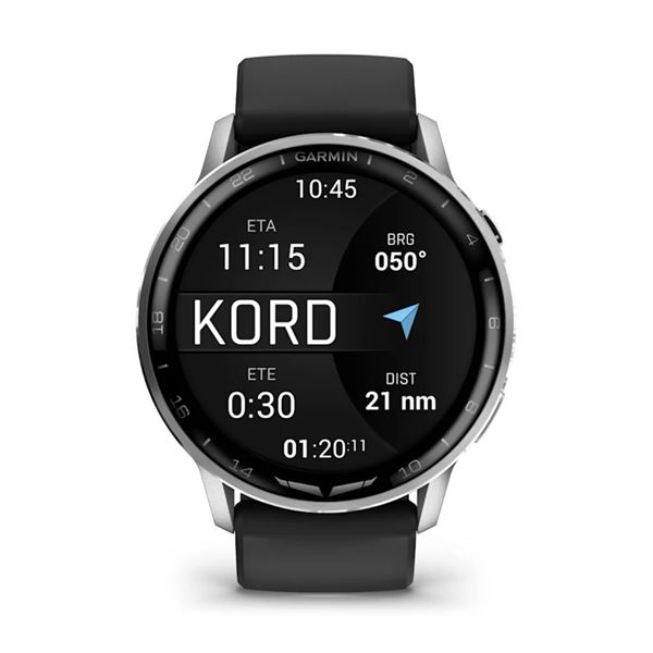 Garmin D2 Air X15 stříbrné, Chytré hodinky pro piloty