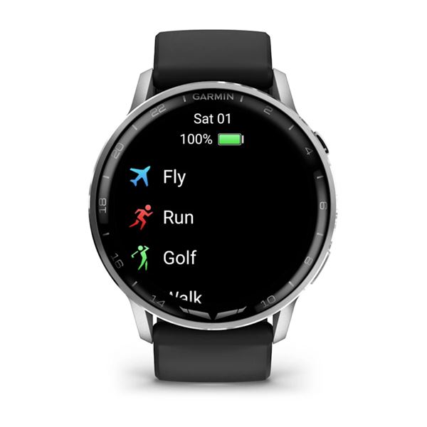 Garmin D2 Air X15 stříbrné, Chytré hodinky pro piloty