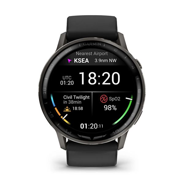 Garmin D2 Air X15 černé, Chytré hodinky pro piloty