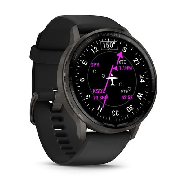 Garmin D2 Air X15 černé, Chytré hodinky pro piloty
