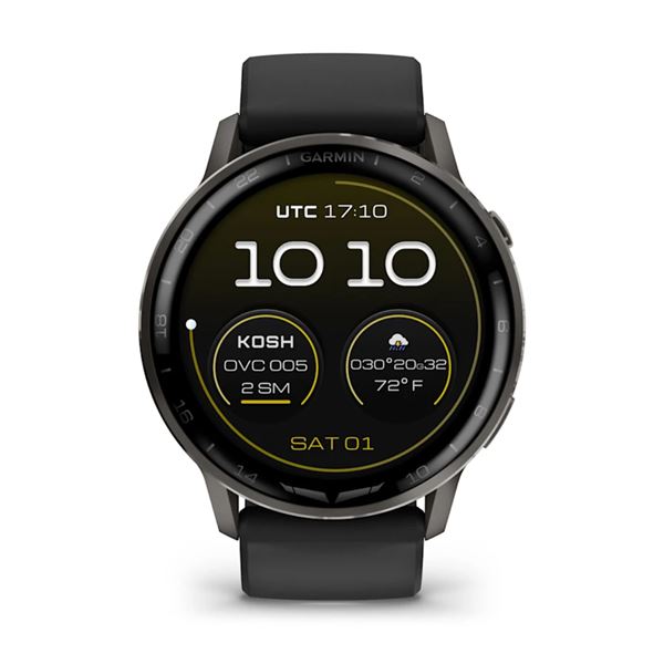 Garmin D2 Air X15 černé, Chytré hodinky pro piloty