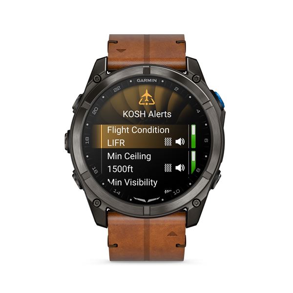Garmin D2™ Mach 2 Pro, Chytré hodinky pro piloty 