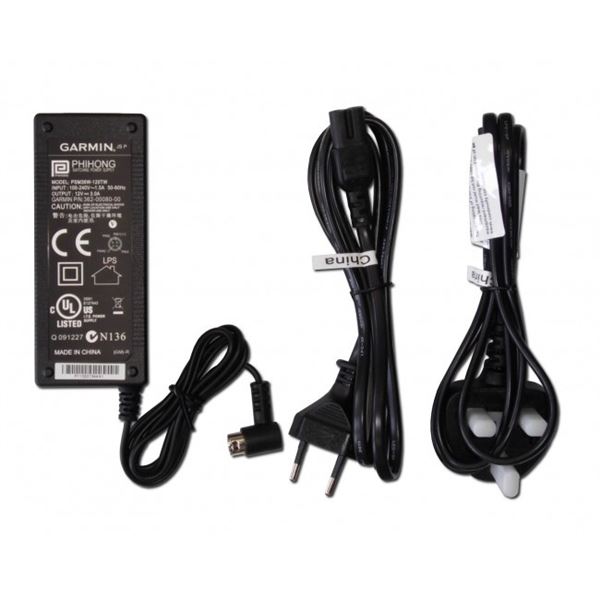 GARMIN 695 AC adapter with International plugs - 010-11206-12