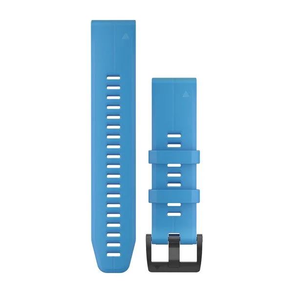 Garmin QuickFit® 22 Watch Band, cyan blue