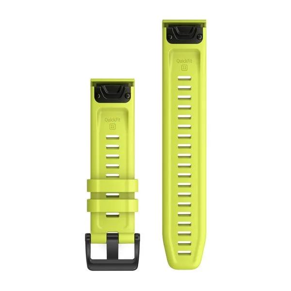 Garmin QuickFit® 22 Watch Band, amp yellow