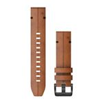 Garmin QuickFit® 22 Watch Band, chestnut leather