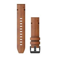 Garmin QuickFit® 22 Watch Band, chestnut leather