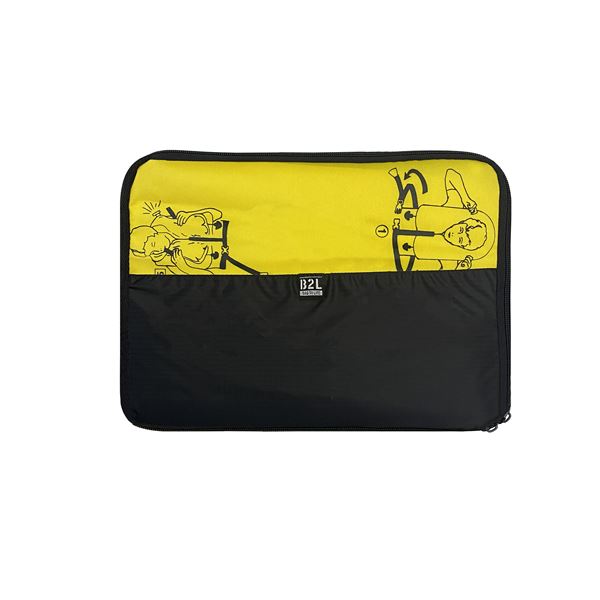 Pouzdro na košile a kalhoty, černá edice, BAG TO LIFE
