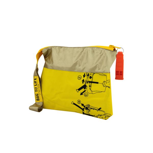 Cestovní kosmetická taška zlatá, BAG TO LIFE