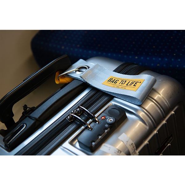 Suitcase Sign Alpha grey, BAG TO LIFE
