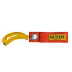 Suitcase Sign Alpha orange, BAG TO LIFE