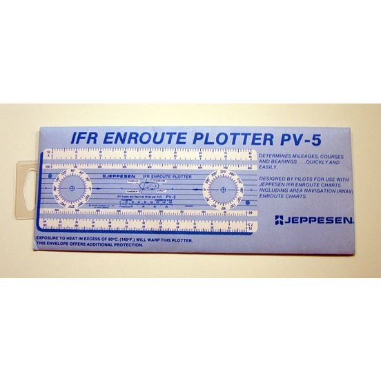 Jeppesen IFR Enroute Plotter PV-5
